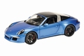 Porsche 911 Targa 4 GTS Blauw Saphir metallic Blue 1/18