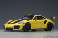 Porsche 911 (991,2) GT2RS 2017 Weissach package Geel- Yellow 1/18