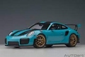 Porsche 911 (991,2) GT2RS 2017 Weissach package Blauw - Blue 1/18