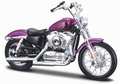 Harley Davidson 2013 XL 1200V Seventy - Two Paars 1/18