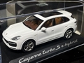 Porsche Cayenne Turbo S e-hybrid Wit White 2019 1/43