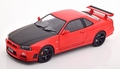 Nissan Skyline R34 GTR 1999 Rood - Red 1/18