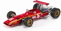Ferrari 312 #6 Jacki Ickx 3 rd British Grand Prix 1968 1/18