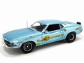 Ford Mustang Boss 429 The Malco Gasser 1969 Blauw - Blue 1/18