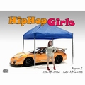 Hip Hop girls 2 met grijze hoody 1/18
