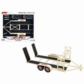 Trailer Holman Moody wit - white Competition proven 1/18