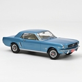 Ford Mustang Hard Top Coupe 1965 Blauw Metallic Blue 1/18