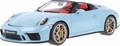 Porsche  911 (992,2) Speedster 2019 Licht blauw - Light blue 1/18